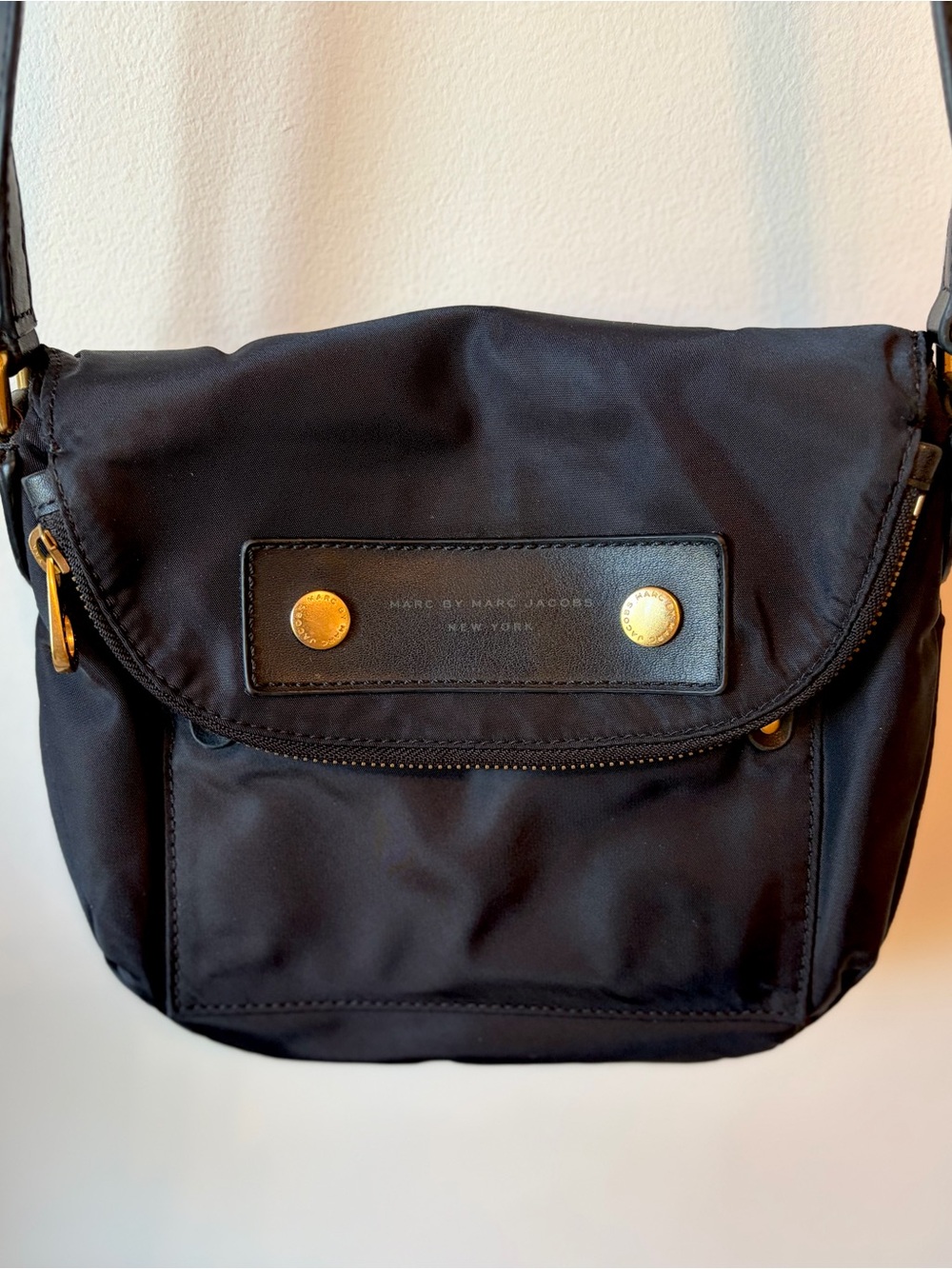Marc by Marc Jacobs Women’s Preppy Nylon Natasha Crossbody Bag in Black